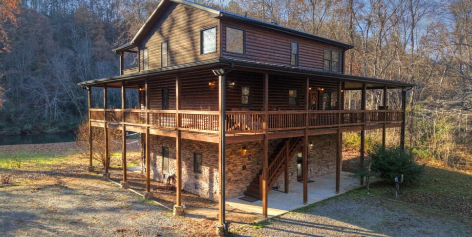 default blue ridge astounding river view exterior