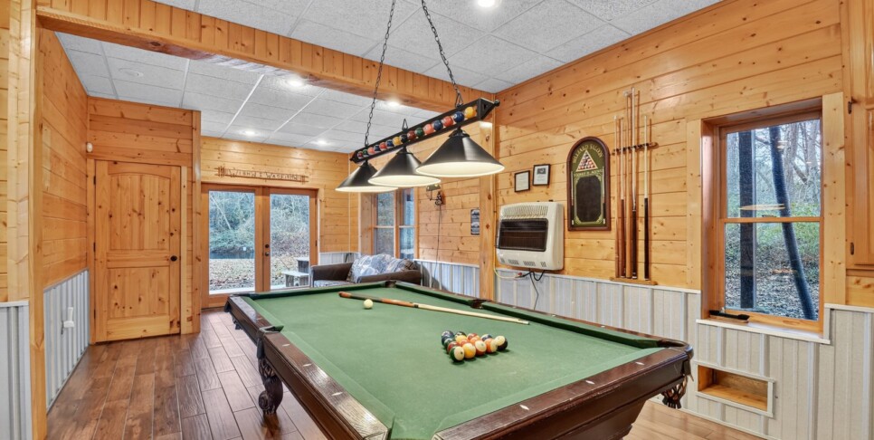 blue ridge astounding river view rec room