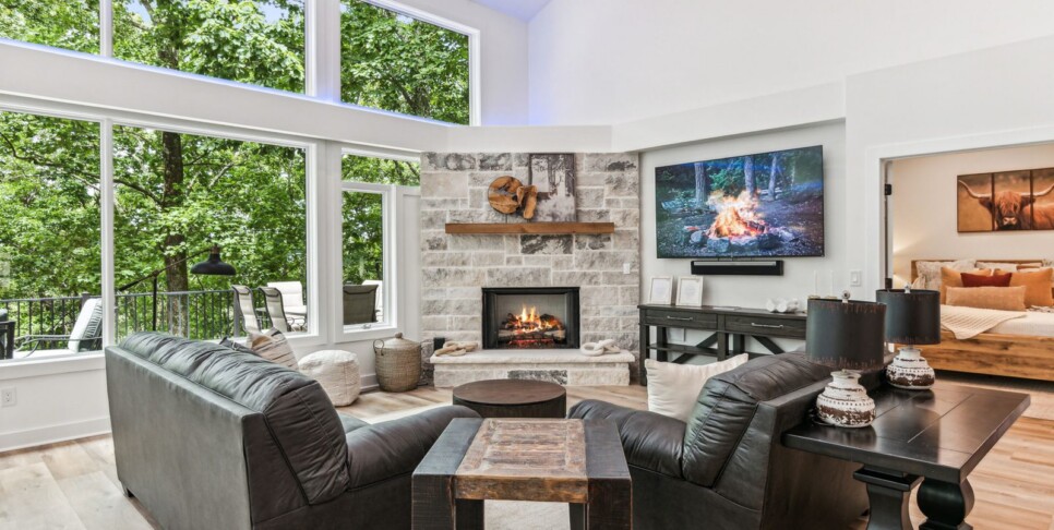 Bent Tree Luxe Bear Lodge Living Room