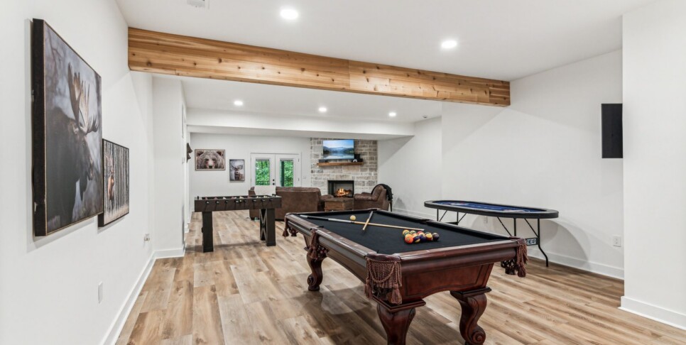 Bent Tree Luxe Bear Lodge Rec Room