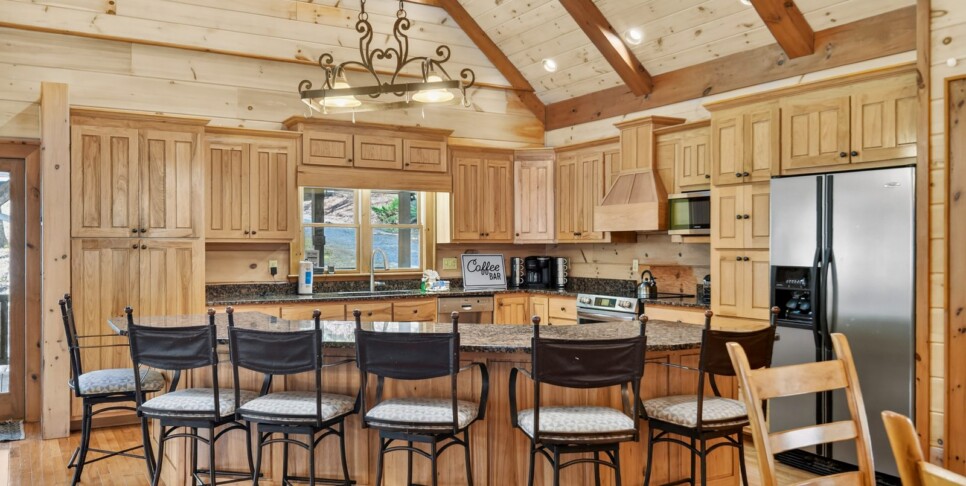 blue ridge kick aska lodge kitchen