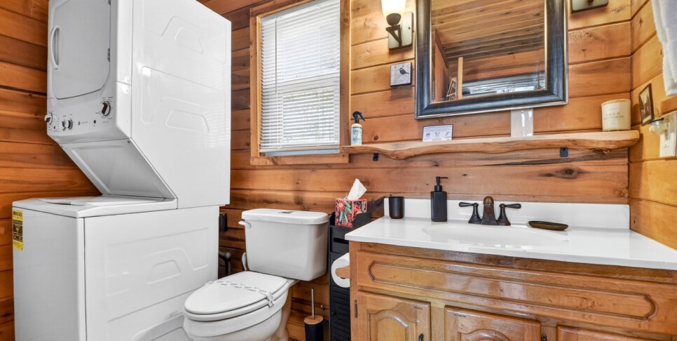 blue ridge serenity woods bathroom