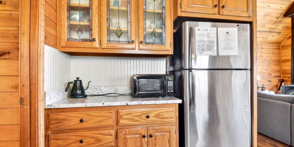 blue ridge serenity woods kitchen