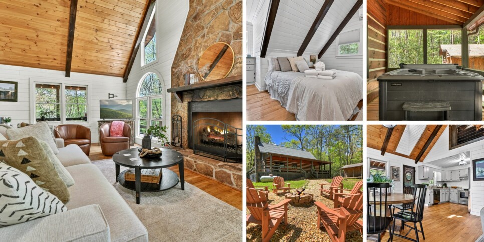 blue ridge laurel ridge retreat collage