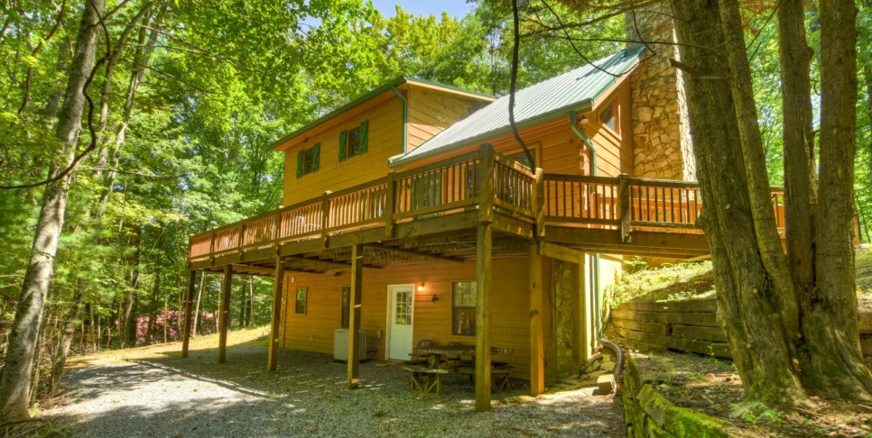 Blue Ridge Chestnut Bearcation Exterior