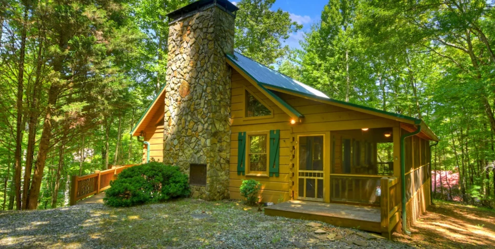 Blue Ridge Chestnut Bearcation Exterior
