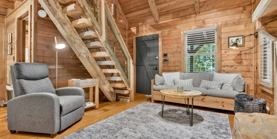 Blue Ridge Piney Mountain Perch Living Room